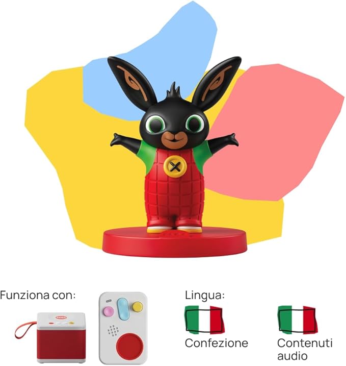 FABA Sound Character A Day with Bing Italian Version: Stories & Songs for Boys & Girls 1-3 Years