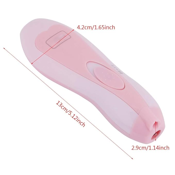 Baby Nail File Electric, 16 in 1 Baby Nail Trimmer Manicure Kit Baby Fingernail Clippers with Light, Baby Nail Grinder Toes Care Trim Polish Grooming Set for Infant Toddler with