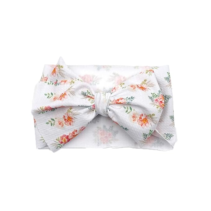 KIDOCHEESE Oversized Baby Hair Accessories: Large Bows, Elastic Hairbands, Nylon Headbands and Head Wraps for Newborns, Infants, Toddlers and Kids