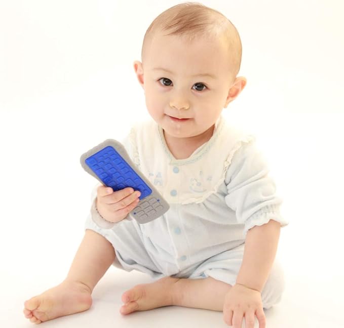 Brain Builders: Baby's First Remote Control Clicker Teether