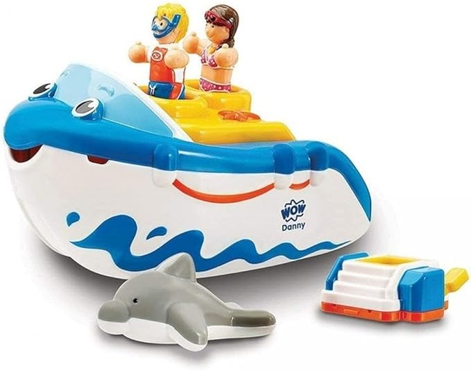 Wow Danny's Diving Adventure Bath Toy (5-Piece Play Set)