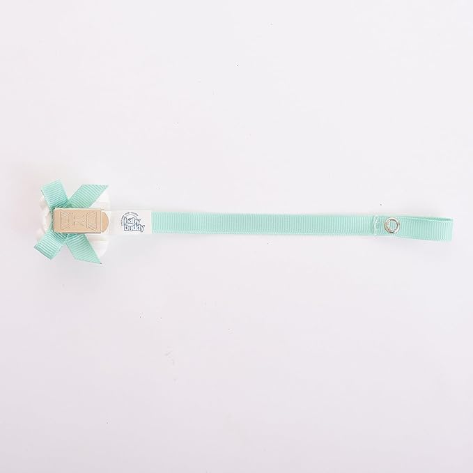 Baby Buddy Pacifier Clip Holder, Newborn Essential with Universal Fit for All Binky and Teether Brands, Ages 4+ Months, Lilac, 1 Pack