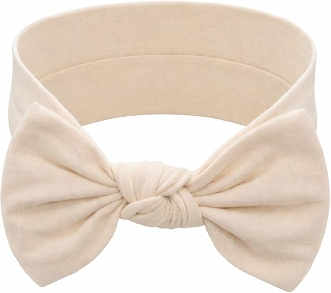 Baby Girl Headbands-Infant,Toddler Cotton Handmade Hairbands with Bows Child Hair Accessories
