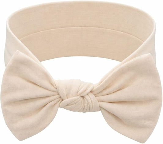 Baby Girl Headbands-Infant,Toddler Cotton Handmade Hairbands with Bows Child Hair Accessories