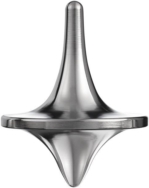 ForeverSpin Stainless Steel(Brush-Finish) Spinning Top - World Famous Spinning Tops