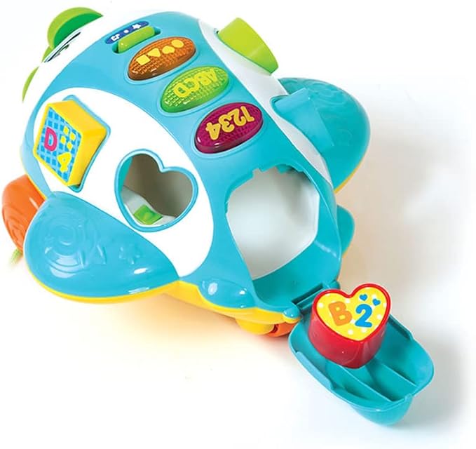 winfun Sort n Learn Pull Along Plane