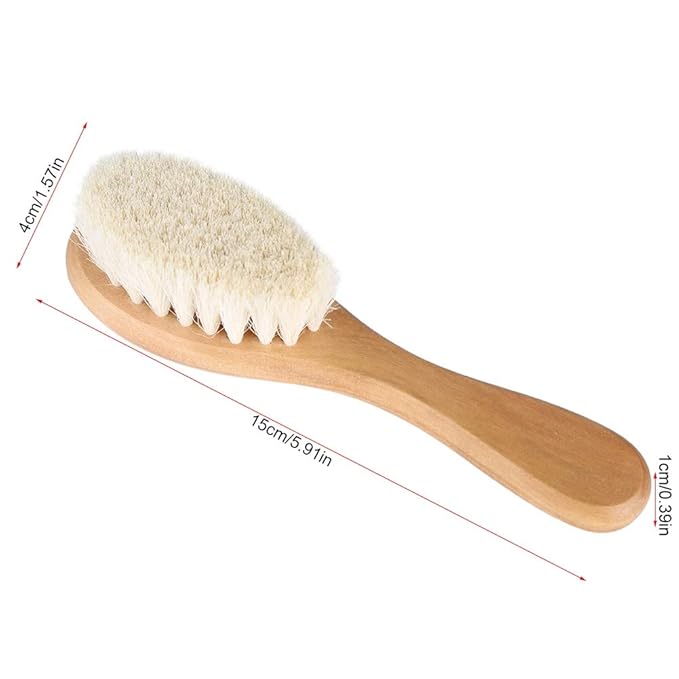 Weiyirot Baby Hair Brush, Infant Comb, Premium Materials for Baby Women Men Old Man
