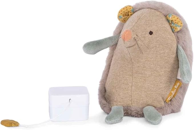 Moulin Roty Musical Hedgehog Trois Petits lapins