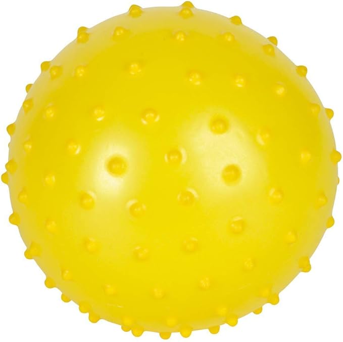 Rhode Island Novelty 7 Inch Knobby Balls Assorted Colors, 5 Pack