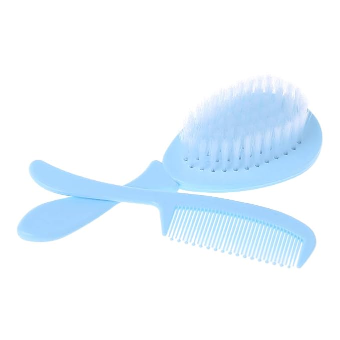 Newborn Baby Hairbrush Soft Baby Comb For Head Scalp Massager Tool Set Portable Hair Brush Infant Comb Baby Care