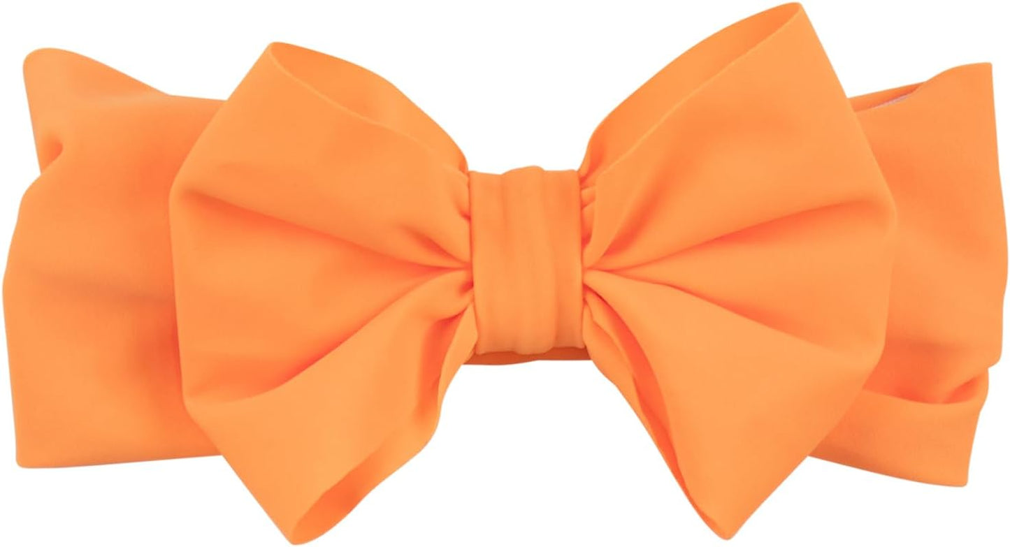 RuffleButts® Girls Swim Bow Headband