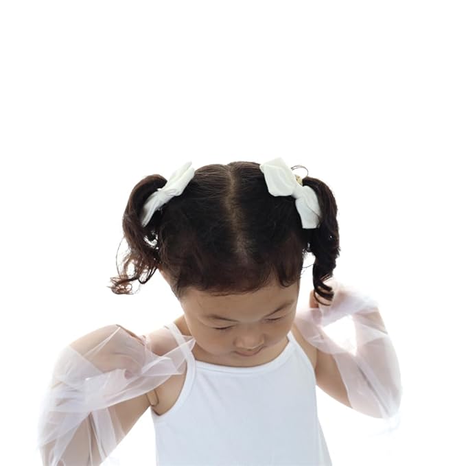 12 PCS Linen Bow Hair Clips for Baby Girls Hair Bows Alligator Clips Accessories Infants Toddler Kids Hairgrips (Assorted C)