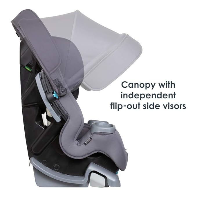Baby Trend Cover Me 4 in 1 Convertible Car Seat Bundle, Vespa and Quartz Pink, 18.25 Inch