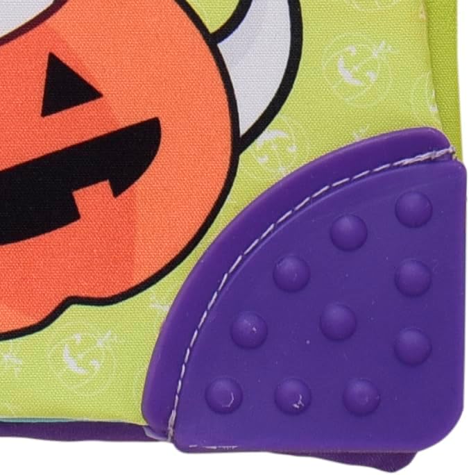 Magic Years Soft, Crinkle Activity Book with Teether, Tabs and Strap, 5 inches (Happy Halloween)