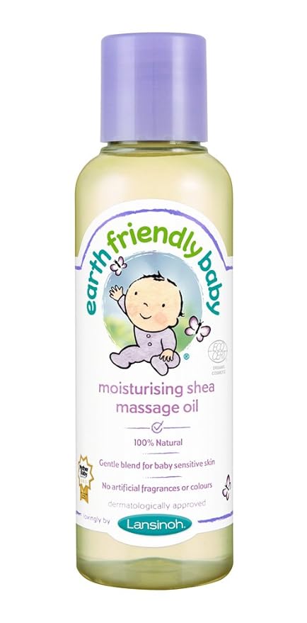125ml Earth Friendly Baby Moisturising Shea Massage Oil
