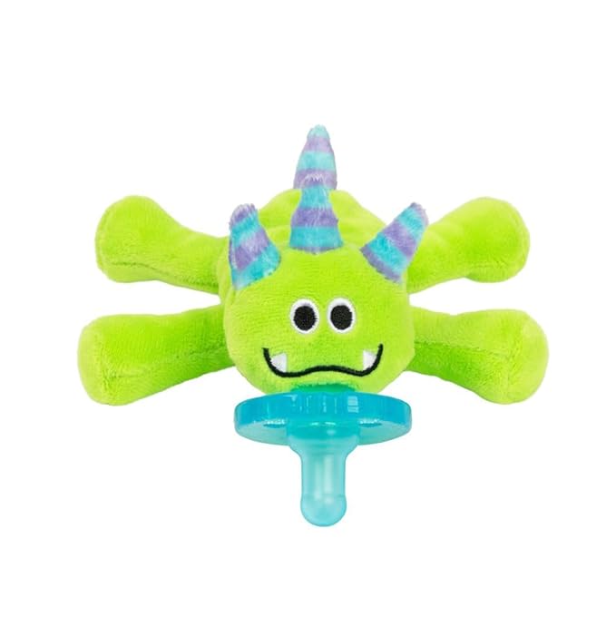WubbaNub Infant Pacifier - Green Monster