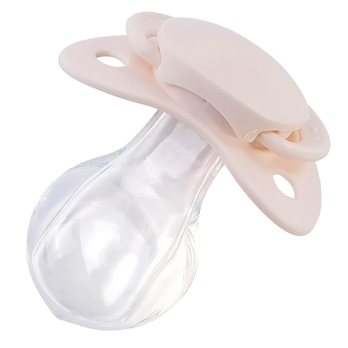 Littleforbig Smallshield Adult Sized Pacifier Ivory