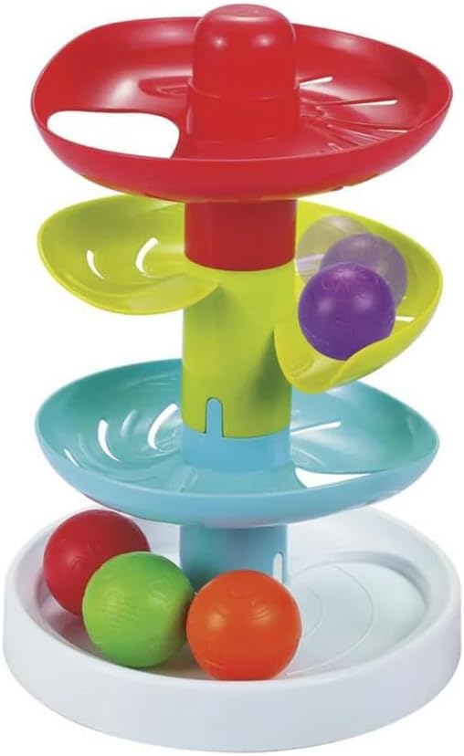 Mini Explorers Rolling Rainbow Tower 6 Months Plus