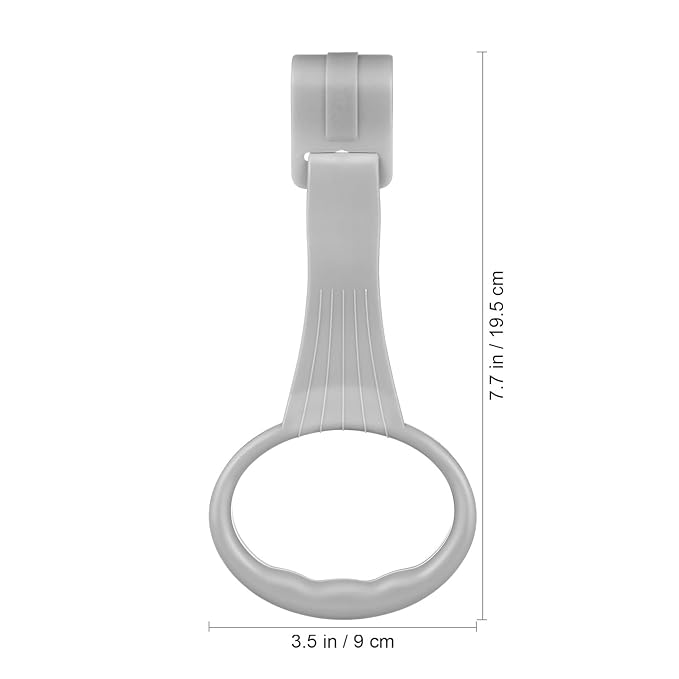 FAVOMOTO Baby Pull Up Rings: Portable Baby Walking Assistant — Infant Standing Pull Up Handles for Playpen Crib Bed, Standing Assist Tool for Infant Toddler Walking Training