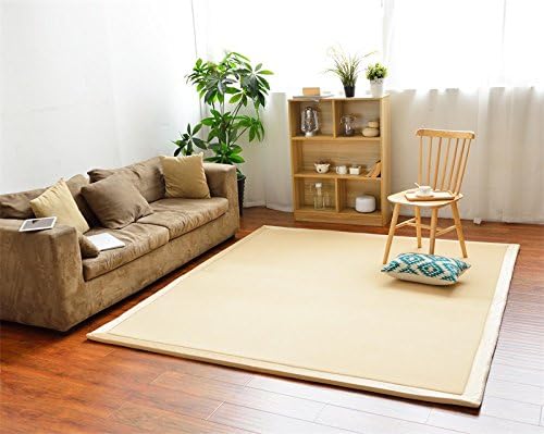 Play Crawling mat for Nursery Baby, Extra Soft Activity Floor Mat for Kids Playroom Bedroom-Light Brown-60 * 150cm