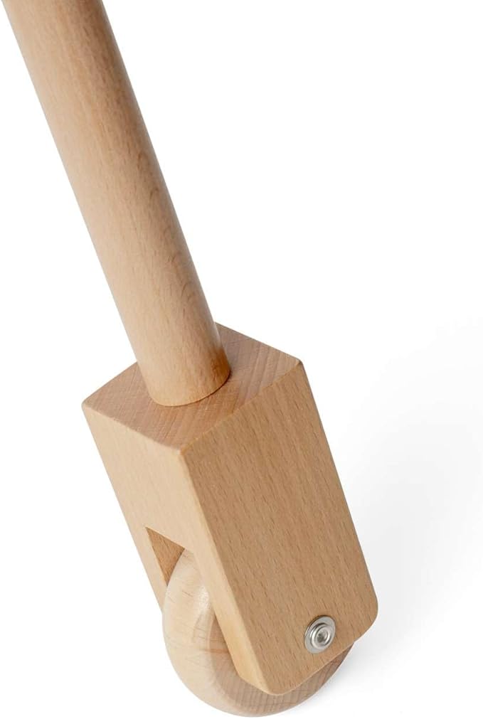 Bigjigs Toys Wooden Hobby Horse - Ride On Stick Horses, Pretend Play Pony, Gifts for Toddlers, Sustainably Made with Eco Friendly Wood, Age 18+ Months