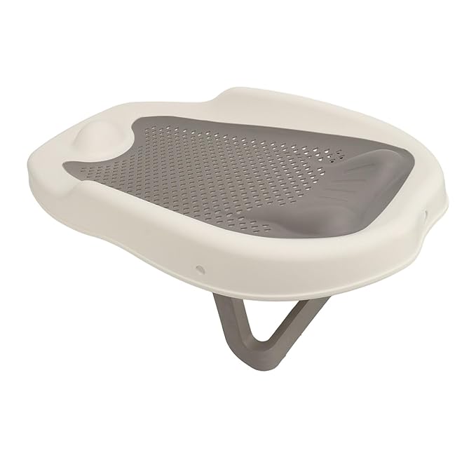 Foldable Baby Bath Support, Ergonomic Design, Quick Drainage, Non-Slip, Universal Fit Bathtub Holder, Hollow Pattern, for Newborns, Infants, and Travel