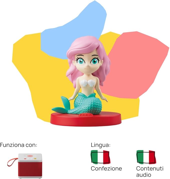 FABA Sound character The Little Mermaid, FFR10002, Storie e Educativi