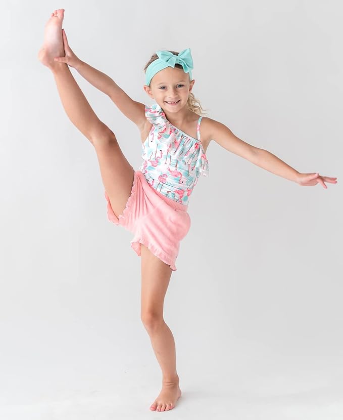 RuffleButts® Girls Swim Bow Headband