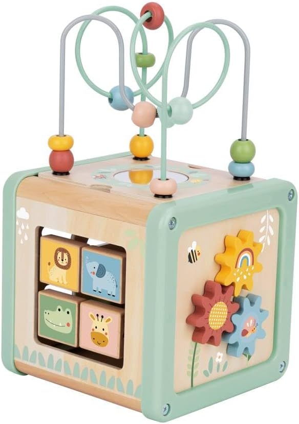 Children Activity Dice of Wood
