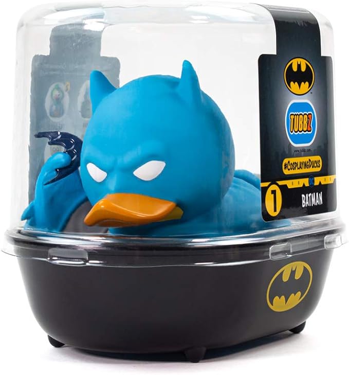 TUBBZ First Edition: DC Comics - Batman Cosplaying Rubber Duck Vinyl Figure