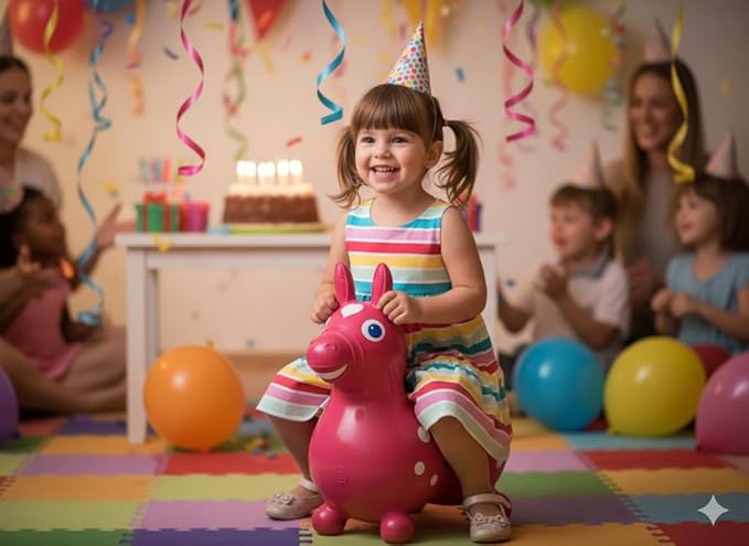 Gymnic Rody Bounce Horse Pink