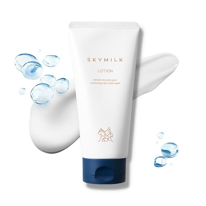 Ceramide Lotion with Donkey Milk | 200ml 6.76 Fl.Oz | Non-Sticky | Hypoallergenic | Deep Moisturization | Anti-Wrinkle | Summer Essentials | Korean Skincare for Sensitive Skin