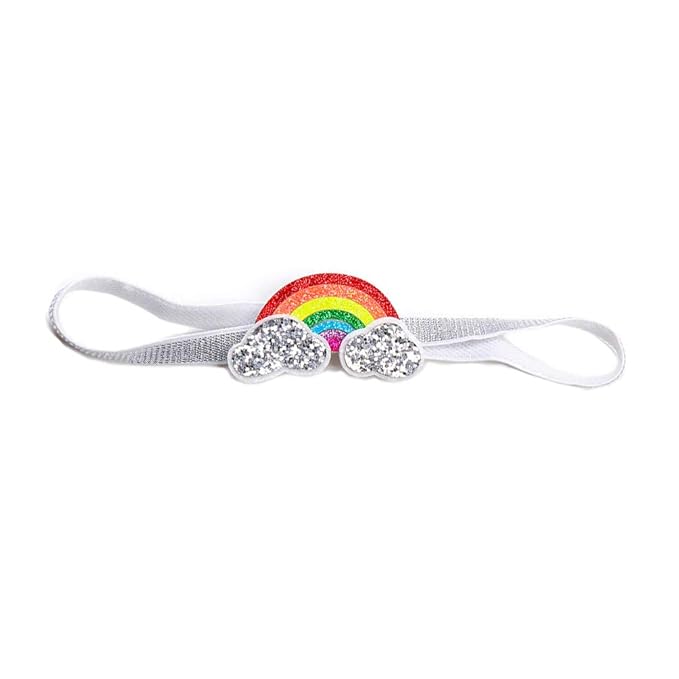 Baby Rainbow Cloud Headband Girls Hair Clips Pin Cloud Hair Band BBG17 (-Rainbow Cloud-)