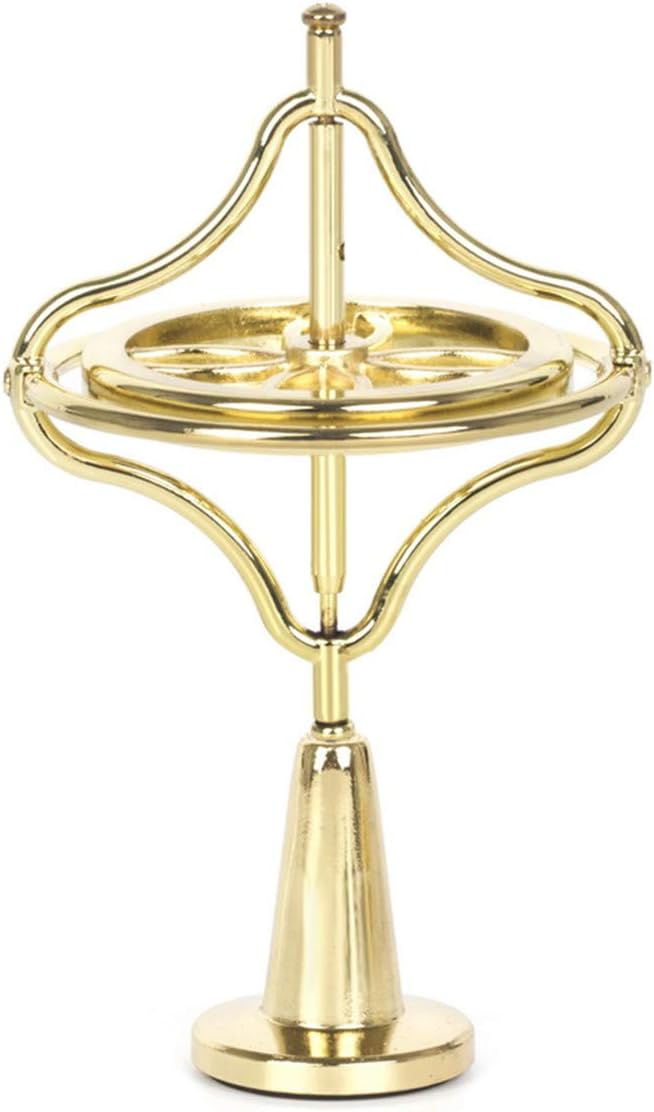 Metal Anti-Gravity Gyroscope Balance Toy (Golden)