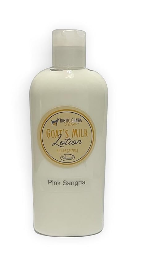 Goat Milk Lotion, Pink Sangria