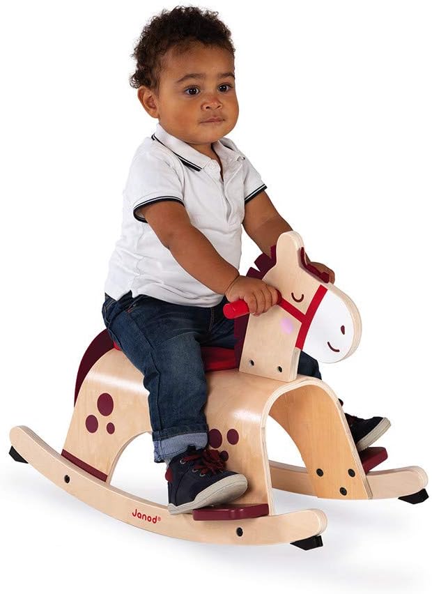 Janod Classic Rocking Pony - Ages 1+ - J08023