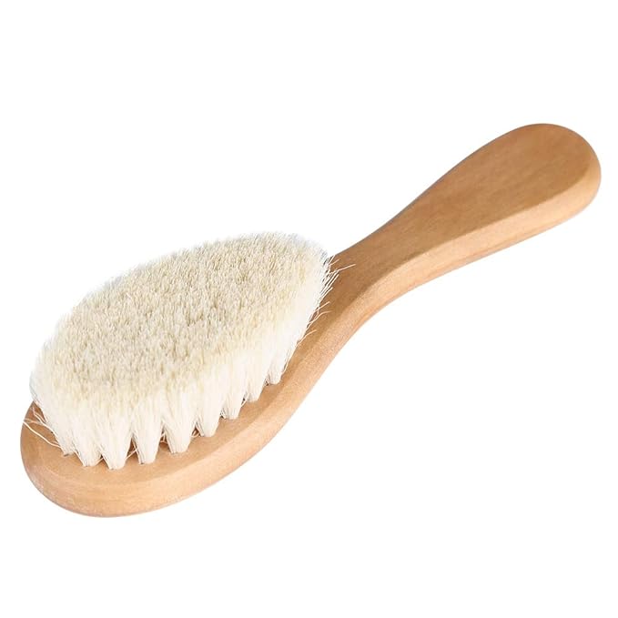 Weiyirot Baby Hair Brush, Infant Comb, Premium Materials for Baby Women Men Old Man