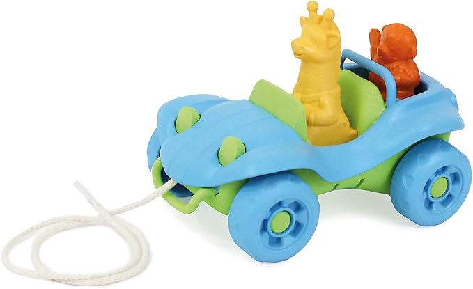 Green Toys Dune Buggy Pull Toy Blue, 1 EA