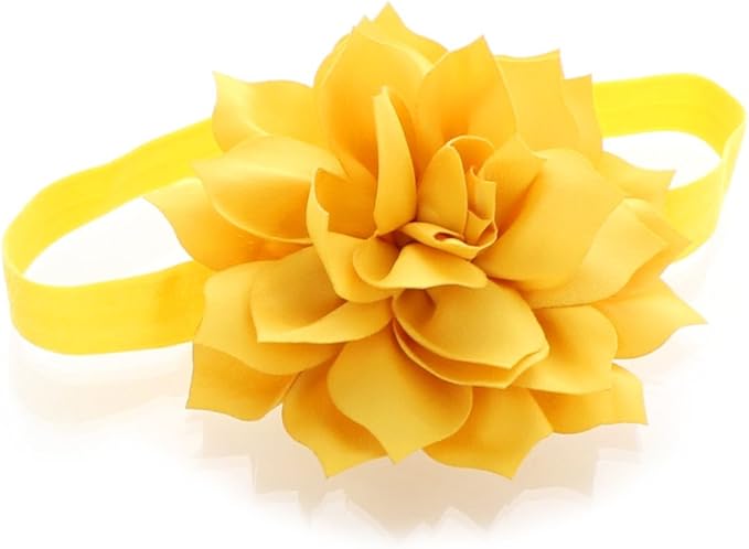 My Lello Petal Flower Headbands Baby - Girls - Toddler Stretchy Elastic Pair