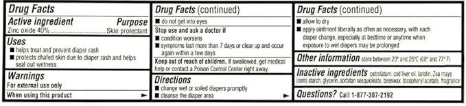 Parent's Choice Diaper Rash Ointment, 4 oz