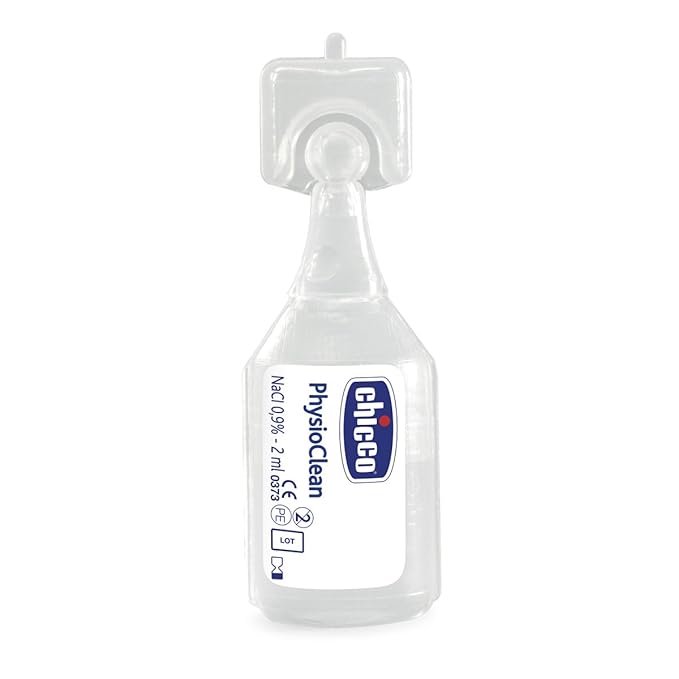 Chicco Physio Clean – Physiological Serum, 2 ml, Pack of 20