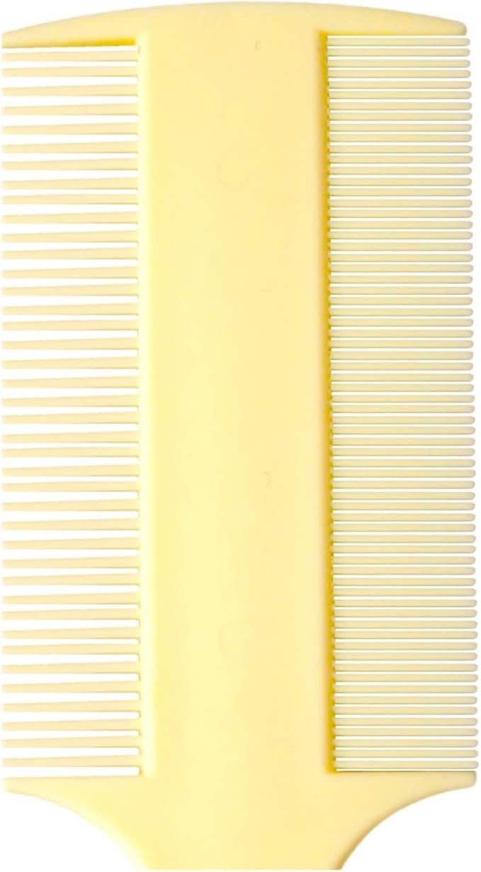 Vakly Fine Tooth Comb (3 Pack) – Double-Sided Baby Comb with Handle, Extra Fine Lice & Dandruff Comb for Cradle Cap, Newborns, Toddlers & Adults