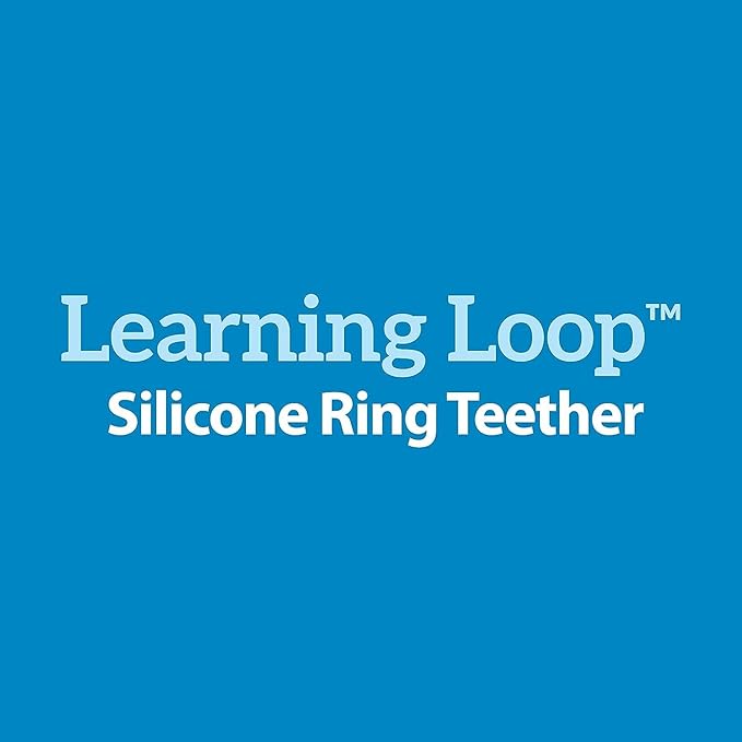 Dr. Brown's Learning Loop Silicone Ring Teether, Fox - 3m+