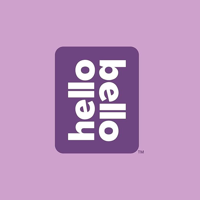 Hello Bello Shampoo and Body Wash, Gentle Hypoallergenic Formula for Babies and Kids, Vegan and Cruelty-Free, Lavender, 10 fl oz (Pack of 2)