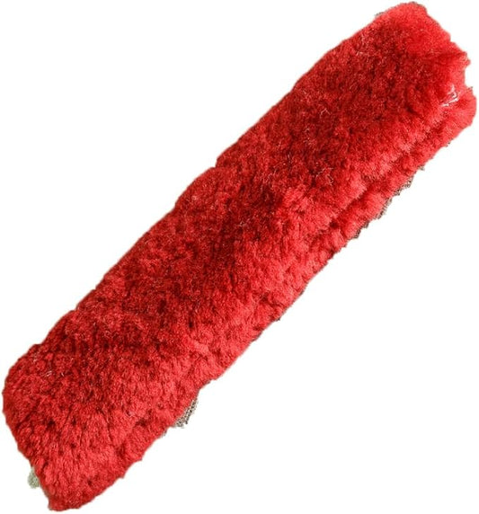 Engel Worldwide Twin Pack! Soft, Comfortable Universal Fitting Genuine Merino Sheepskin Seat Belt Shoulder Cover Pads for Adults, Children, Youth. Multiple Colors Available (Burgundy)