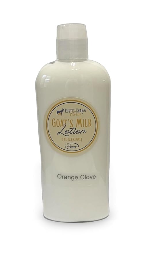 Goat Milk Lotion, Orange Clove