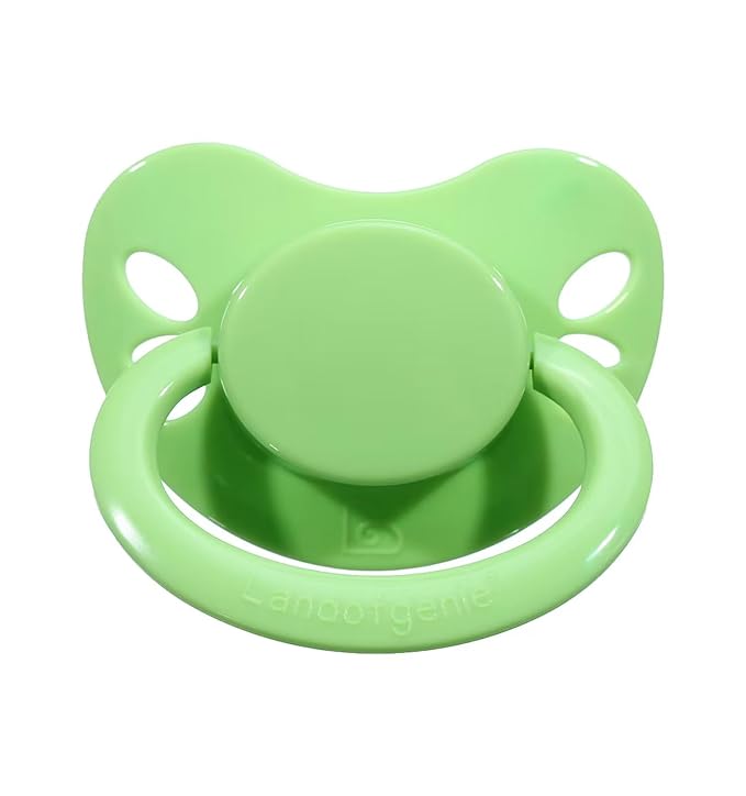 Landofgenie Adult Size Large Shield Pacifiers Butterfly Shaped Cutie Pacifier Green