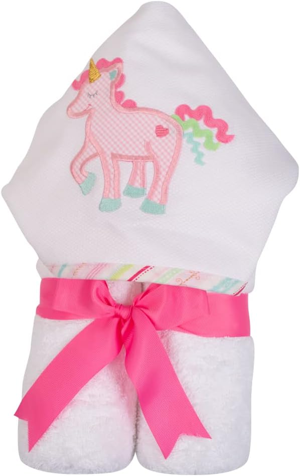 3Marthas Boutique Everykid Hooded Towel (Unicorn Dreams)