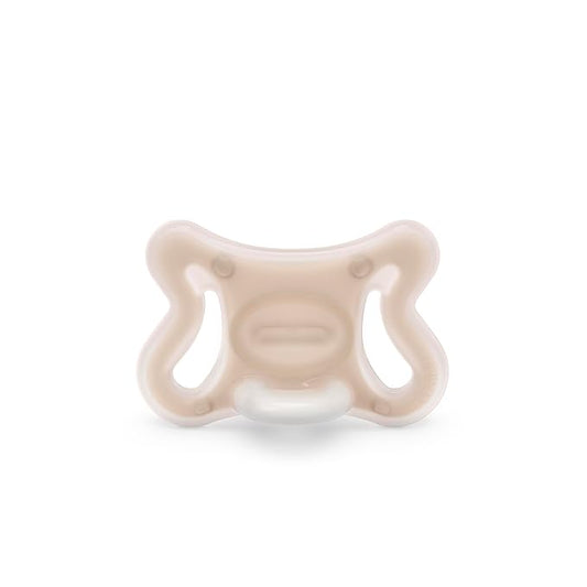 Suavinex Zero Zero Silicone Baby Pacifier w/SX Pro Physiological Pacifier Nipple (-2-2M), Light