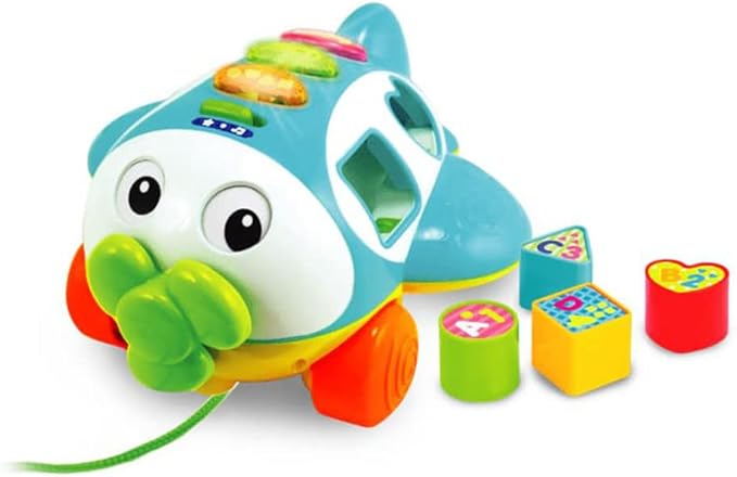 winfun Sort n Learn Pull Along Plane